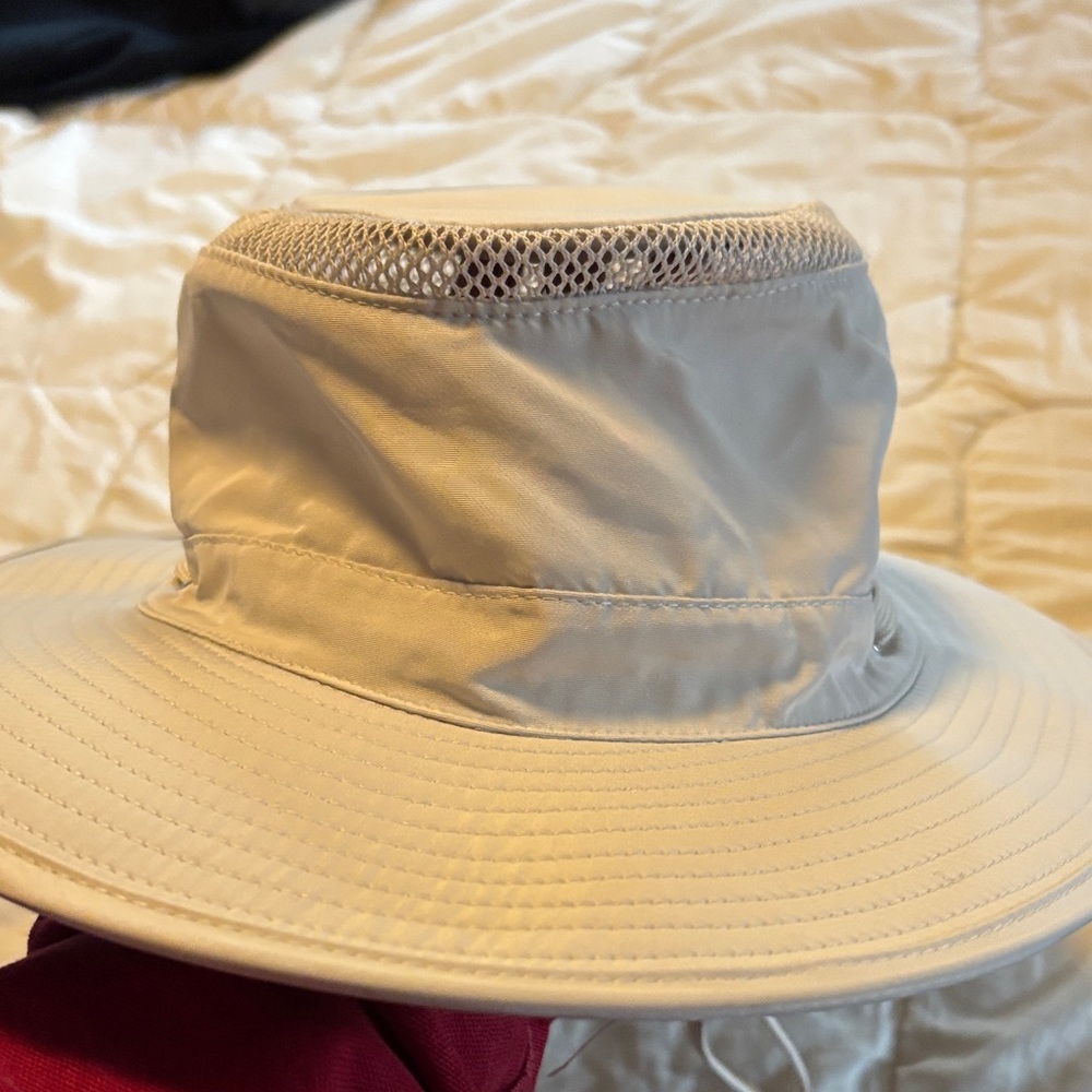 INFINITY Cream Wide-Brim Hat
